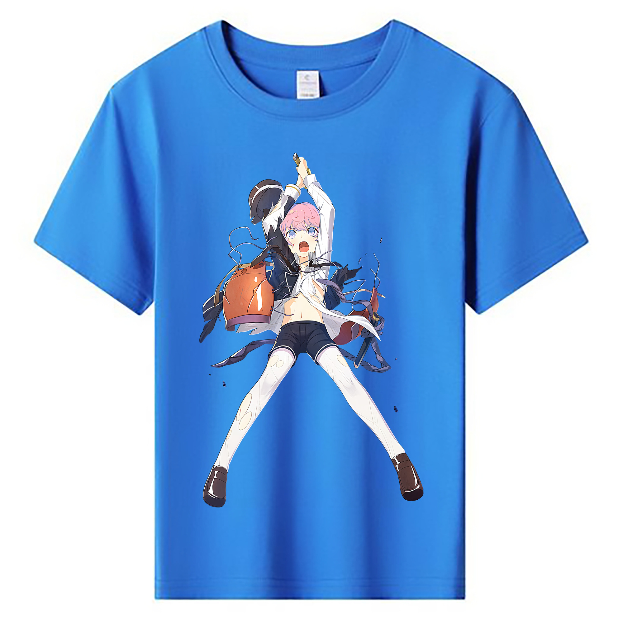 （画像用） 刀剣乱舞 Touken Ranbu 綿100％キッズTシャツ（フロントプリント）